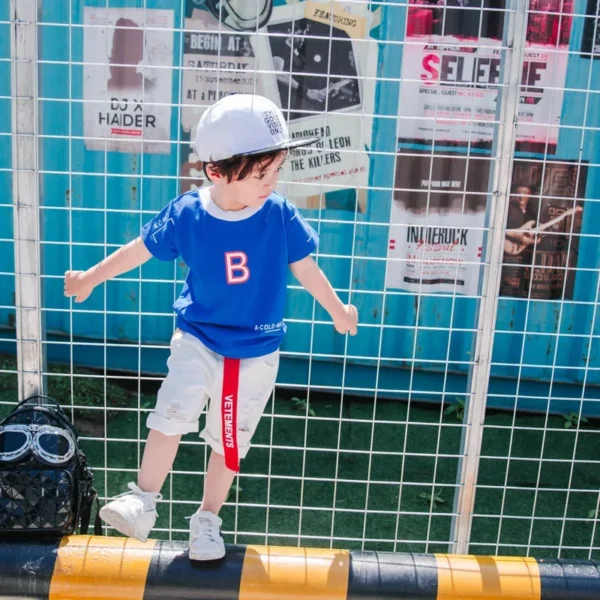 Summer Boys Short-Sleeved - Image 3