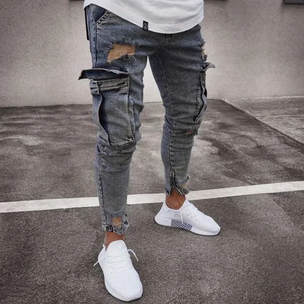 Stretch Men's Jeans - Image 3